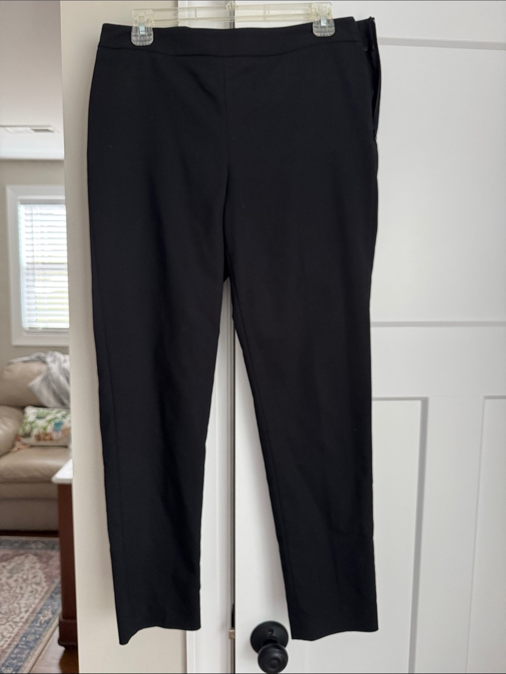 Black Women’s Dress Pants - Classic Straight Fit